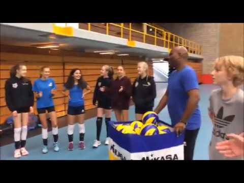 VC Spaarnestad volleybalschool - zondagtraining 2017 deel 1