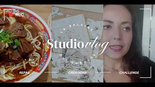 La fin d'un chapitre et beaucoup de haul | Studio vlog 198