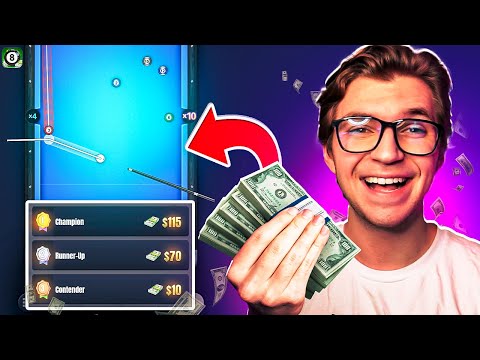 I WON MONEY PLAYING THIS MOBILE GAME! (8 Ball Strike) - YouTube