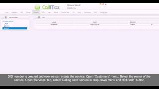 CallMax Video Manual. Calling Cards. Part 1. Calling Cards service