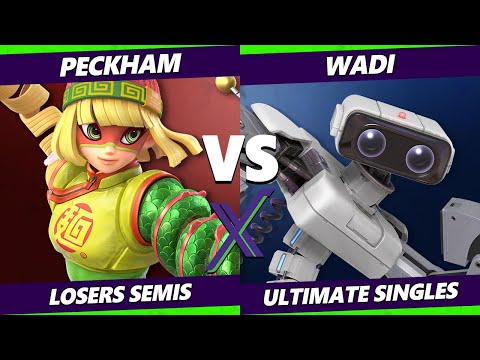 S@X 380 Online Losers Semis - Peckham (Min Min) Vs. WaDi (ROB) Smash Ultimate - SSBU