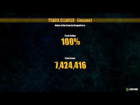 Dragonforce - Ashes Of The Dawn | Insane Difficulty (Beat Hazard Ultra Gameplay PC | 1080p60fps)