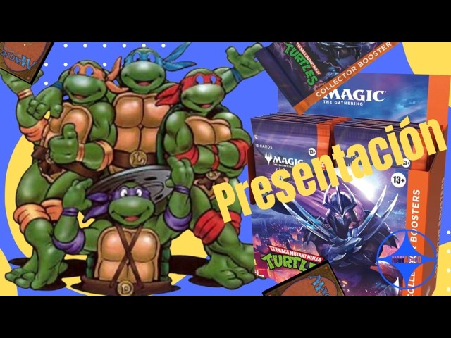 Vídeo relacionado con sobre de coleccionista de Magic: The Gathering | Teenage Mutant Ninja Turtles (Versión en Inglés)