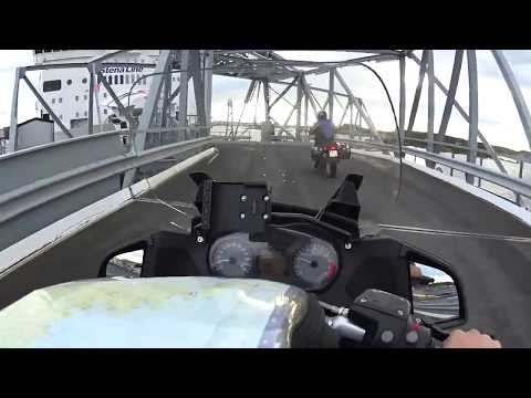 Motorcycle on a Ferry - HowToQuickGuide - Boarding
