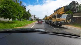 Driving on indian roads || INDIAN road car driving || Travel vlog