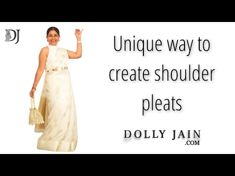 Unique & Easy Shoulder Pleating Hack