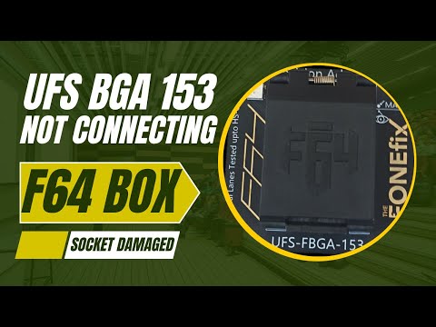 Reason behind why Ufs 153 not connecting on f64 box