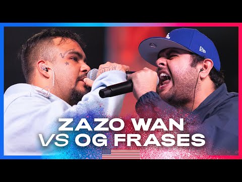 ZAZO WAN vs OG FRASES - Semifinal | Red Bull Batalla Estados Unidos 2023