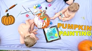 PUMPKIN PAINTING PARTY!