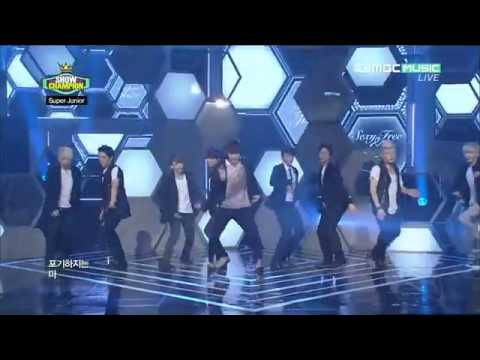 120710 Super Junior Sexy,Free&Single(Comeback stage)