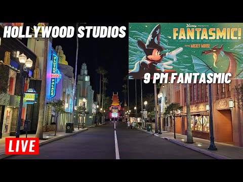 🔴 LIVE: Hollywood Studios Funtasmic Sunday single showing with Brandon 4/30/2023