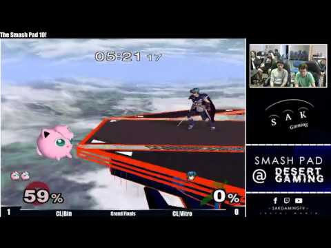 SP10 Grand Finals - CL|Bin (Jigglypuff) vs CL|Vitro (Marth)