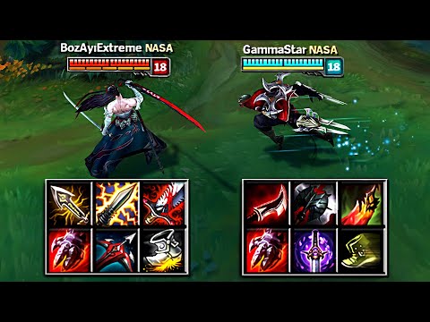 YONE vs ZED FULL BUILD FIGHTS & Best Moments!