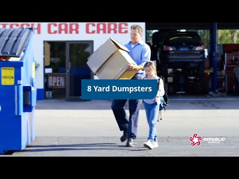 8-Yard Dumpster Rentals for Small Businesses