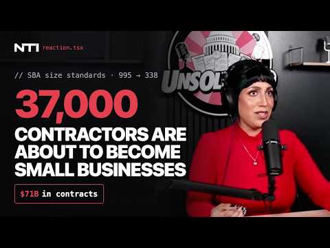 37K Contractors Are About to Become Small Businesses