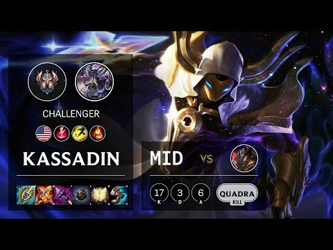 Kassadin Mid vs Twisted Fate - NA Challenger Patch 10.9