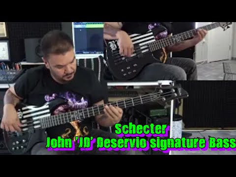 Schecter Black Label Society bassist, John 'JD' Deservio signature Bass