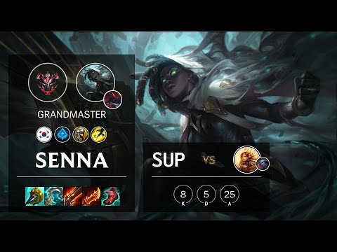 Senna Support vs Leona - KR Grandmaster Patch 11.5