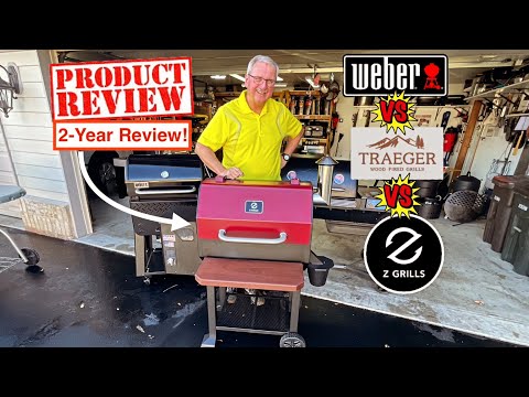 Honest 2-Year Review of The Z-Grills 10502B Smoke Beast Pellet Smoker! / Better Than Weber-Traeger?