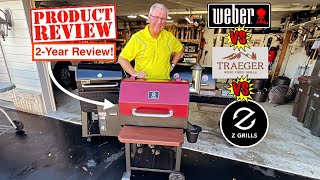 Honest 2-Year Review of The Z-Grills 10502B Smoke Beast Pellet Smoker! / Better Than Weber-Traeger?