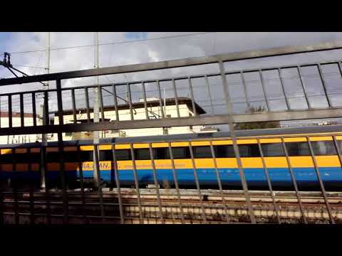 ETR 500 Y2 "Diamante" sul NCL Milano C.le - Napoli C.le (ripreso dalla macchina)