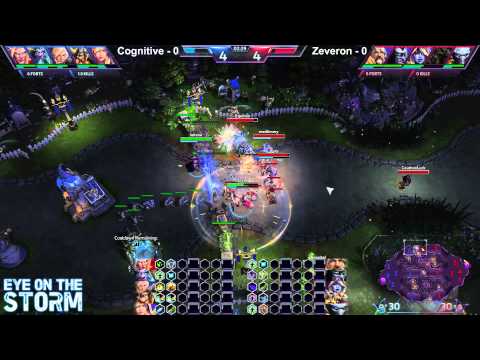 Eye on the Storm BRAWLNIGHTER Invitational - Zeveron vs Cognitive Game 1 - Heroes of the Storm