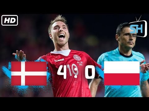 Denmark vs Poland 4-0 Worl Cup Qualifiers All Goals and Highlights September 1,2017