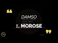 DAMSO - Σ. MOROSE (paroles/lyrics)