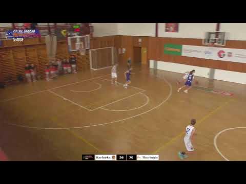 CEYBL U14, 5.11.2023, MBK Karlovka Bratislava - Thuringia Select Team