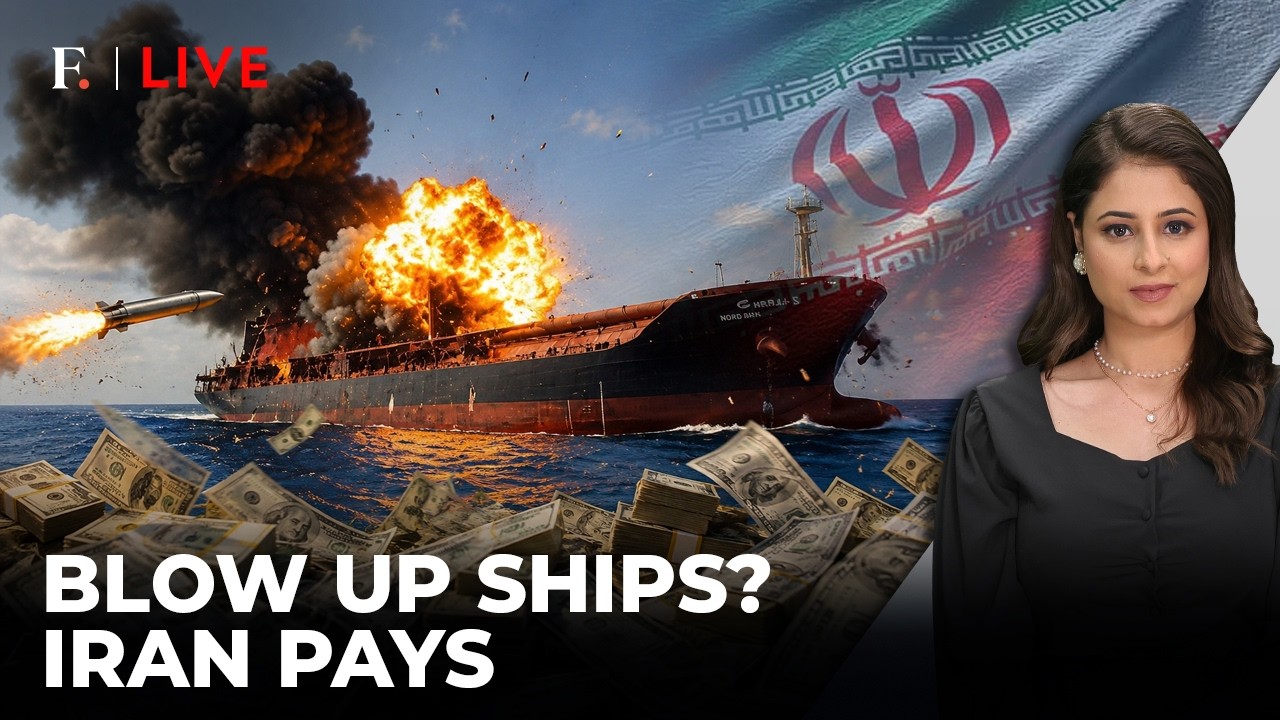Trump Threatens to Use Frozen Iranian Funds to Pay for Ship Attacks | Firstpost Live