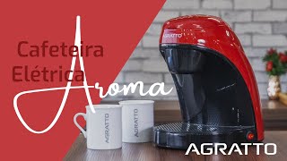 Vídeo de Cafeteira Aroma 2 Xicaras 450W Vermelho ACFP01