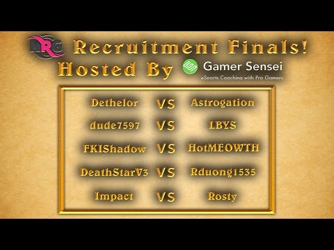 NRG Recruitment Finals: Full Event!