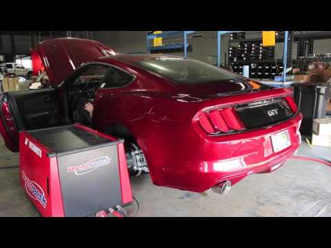 Mustang GT Axleback Exhaust Dyno Testing