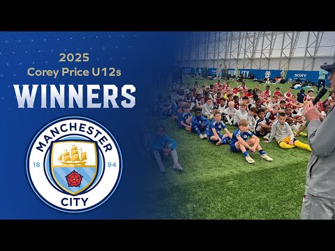 2025 U12s COREY PRICE WINNERS | MANCHESTER CITY