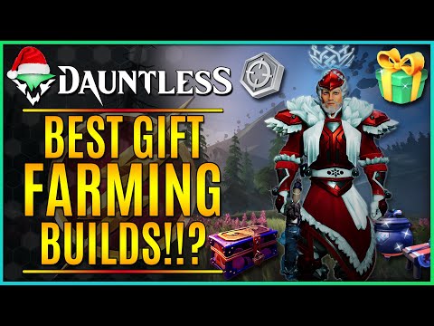 BEST GIFT GATHERING BUILDS & FASTEST ROUTE! FROSTFALL 2021 【Dauntless Reforged】