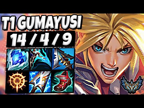 T1 Gumayusi Ezreal ADC vs Vayne - Korea Challenger Patch 13.8 ✅