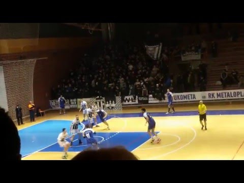 Navijaci Partizana/ JUZNI FRONT SABAC Metaloplastika-Partizan 13.3.2016.