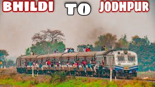 || bhildi to jodhpur in demu passenger train || train vlog 2