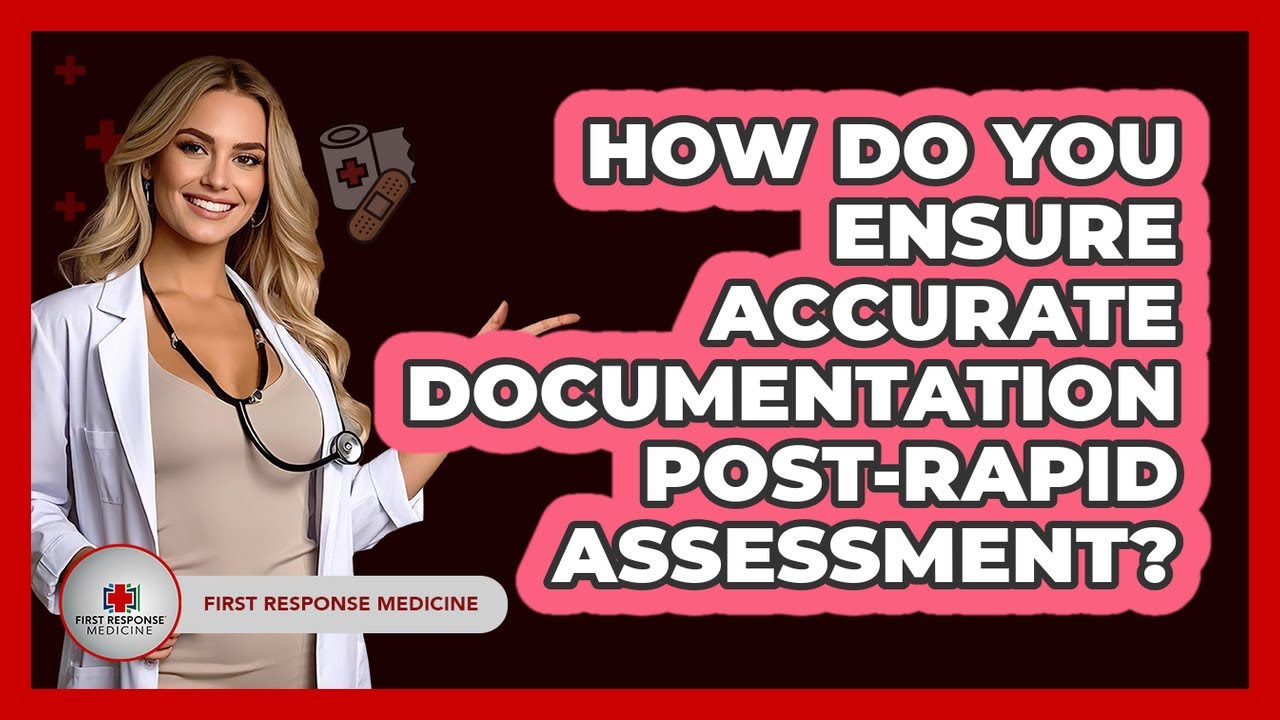 How Do You Ensure Accurate Documentation Post-rapid Assessment? - First Response Medicine
