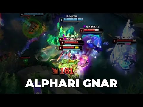 Alphari Gnar 4-Man Ulti takes down TSM | TL Alphari