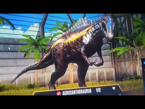 Acrocanthosaurus  new VIP dino max level 40