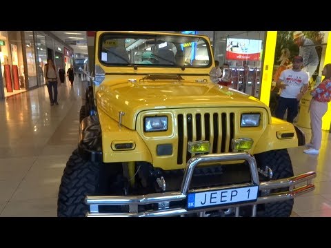 Jeep Wrangler Cabriolet Yellow