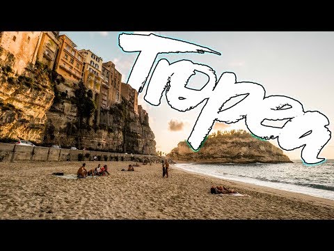 EXPLORING ITALY'S MOST DRAMATIC BEACH!! | Traveling Tropea