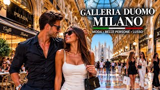 GALLERIA DUOMO MILAN 🇮🇹✨ Beauty, Fashion & Luxury in the Heart of Milan