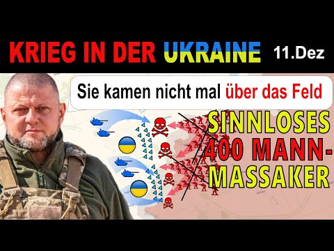 11.DEZEMBER: Russische LEICHEN STAPELN SICH - Totales Versagen der Fleischwellenangriffe