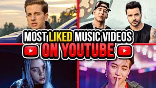 The 100 MOST LIKED Music Videos on YOUTUBE HISTORY