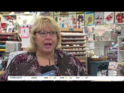 Business booming at stitching stores