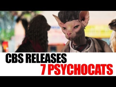 CBS Releases "Seven PyschoCATS" Spoof Trailer to Promote "Seven Psychopaths"