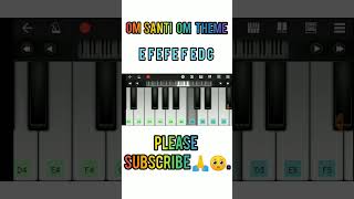 Download lagu Om Shanti Om Piano chords || Om shanti om Sargam Notes mp3