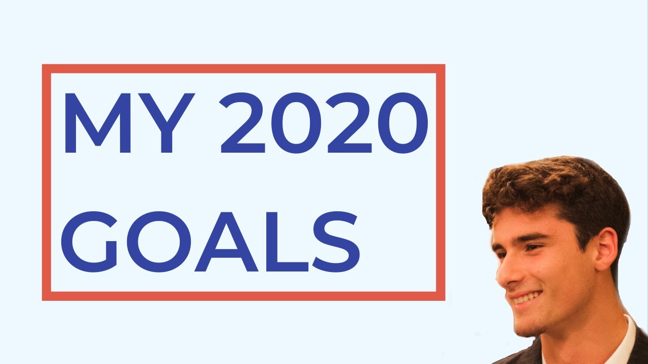 My 2020 Goals REVEALED